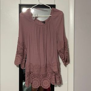 Mauve Pink Top